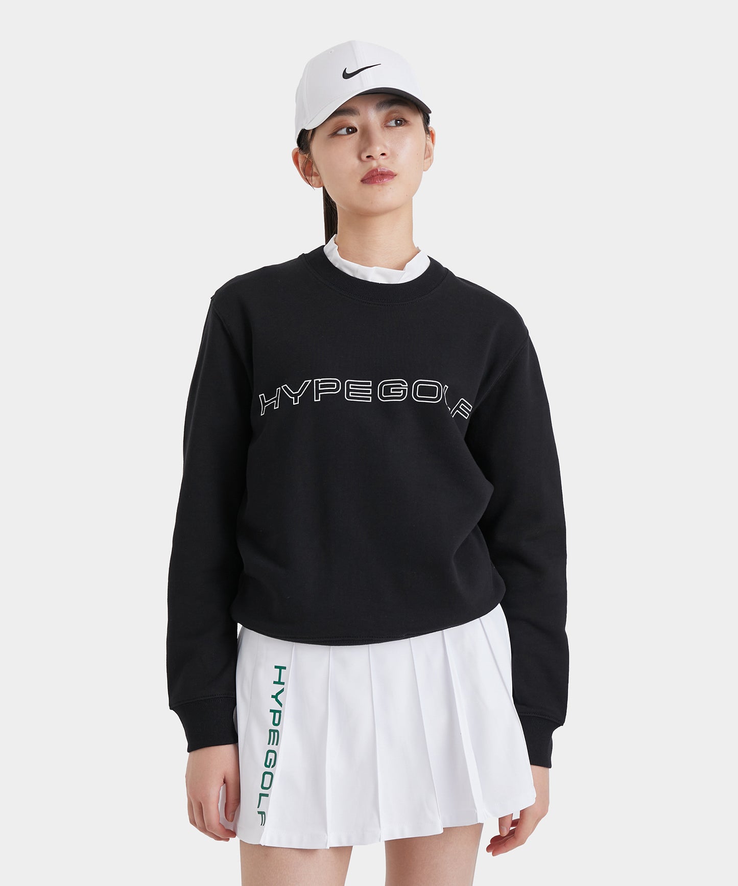 Logo motif  SWEATSHIRT BLACK