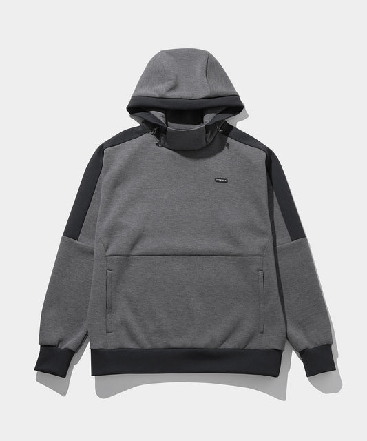 KANOKO DOT MOTIF ACTIVE HOODIE GRAY
