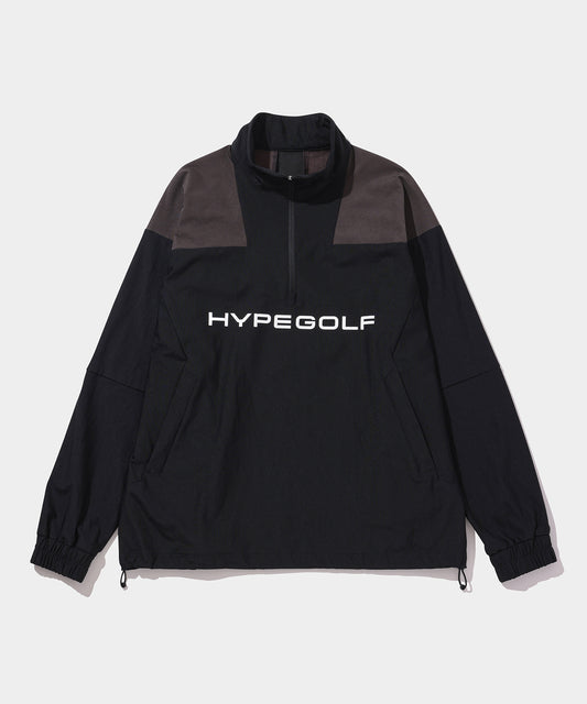 HEAT WARM HALF ZIP JACKET BLACK