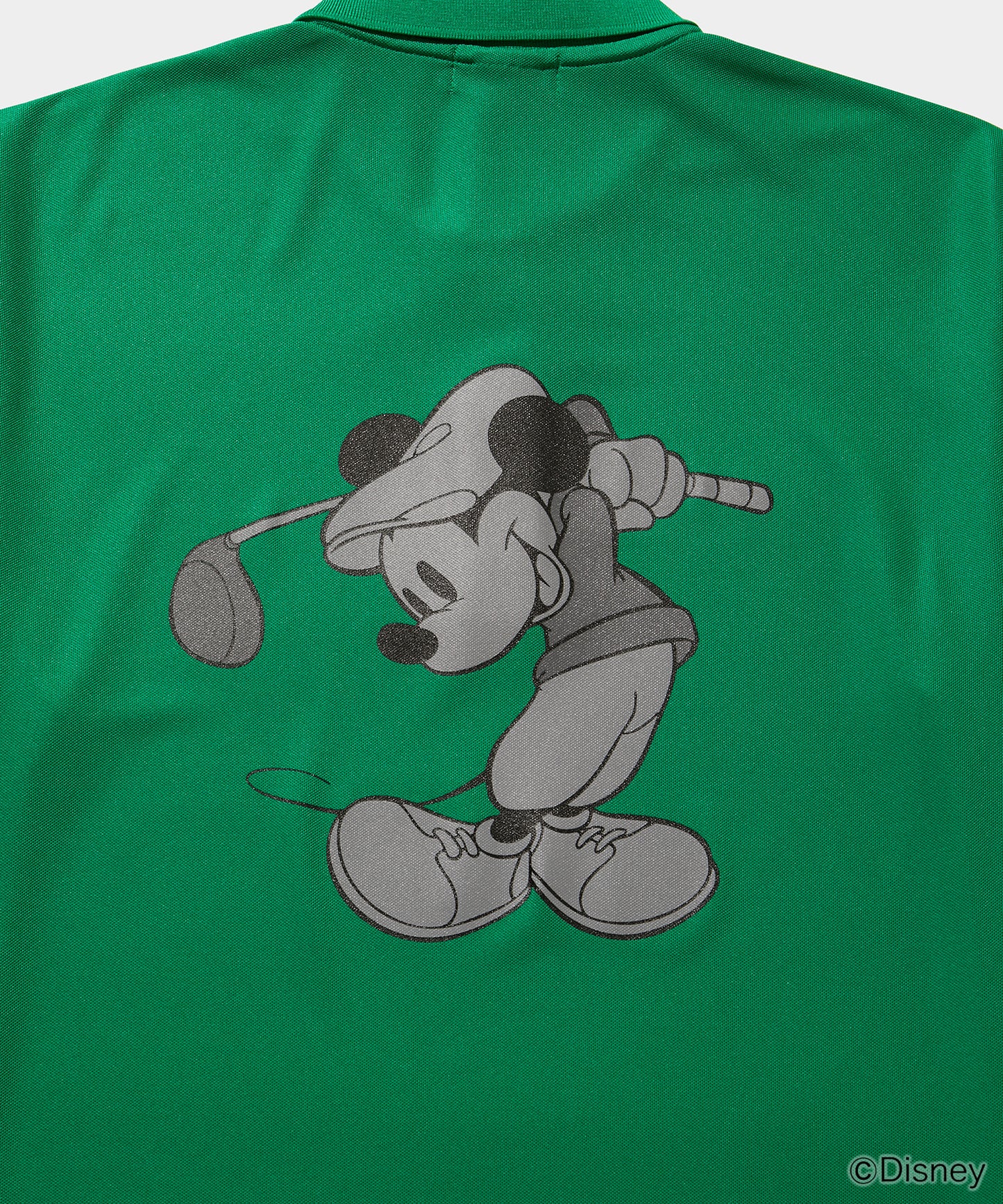 【EC LIMITED】POLO SHIRTS / Mickey Mouse / GREEN