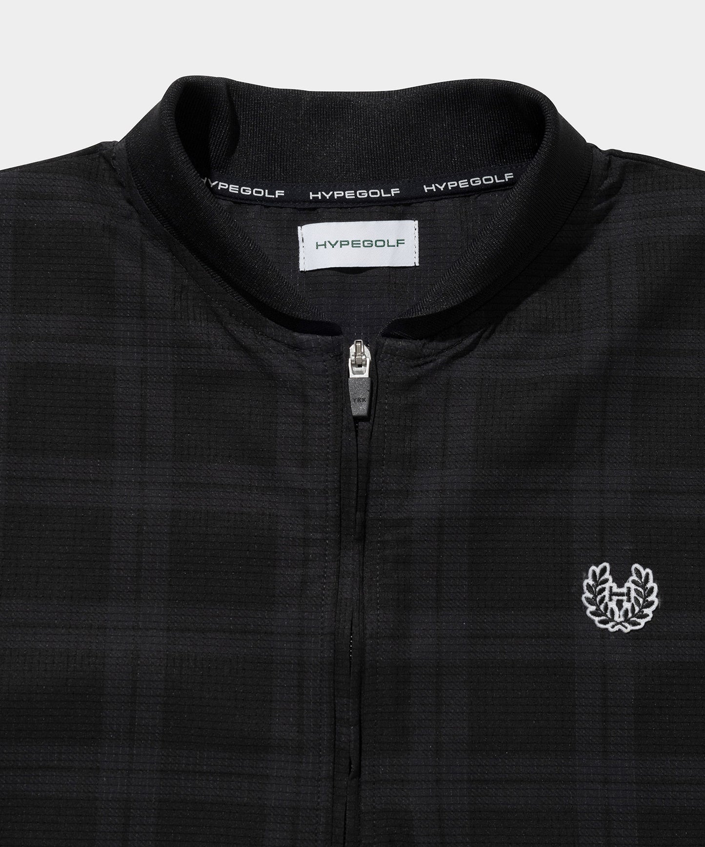 BLACK WATCH HALF ZIP SHIRTS BLACK