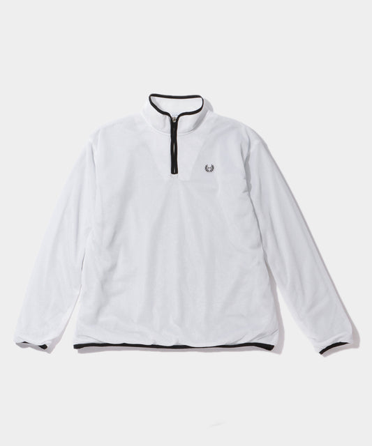 Octa HALF ZIP SHIRTS WHITE
