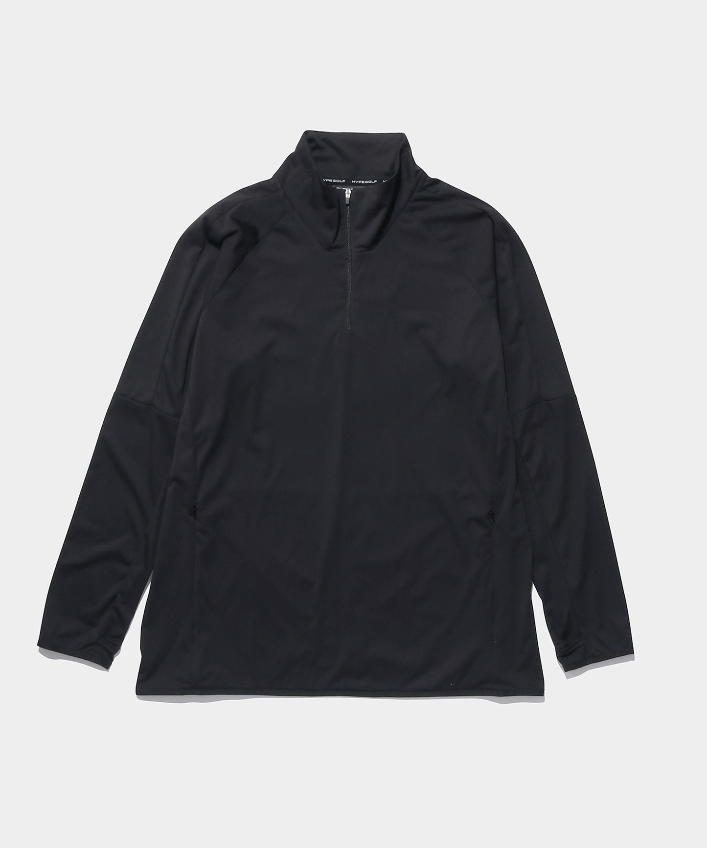 Airshut HALF ZIP SHIRTS BLACK