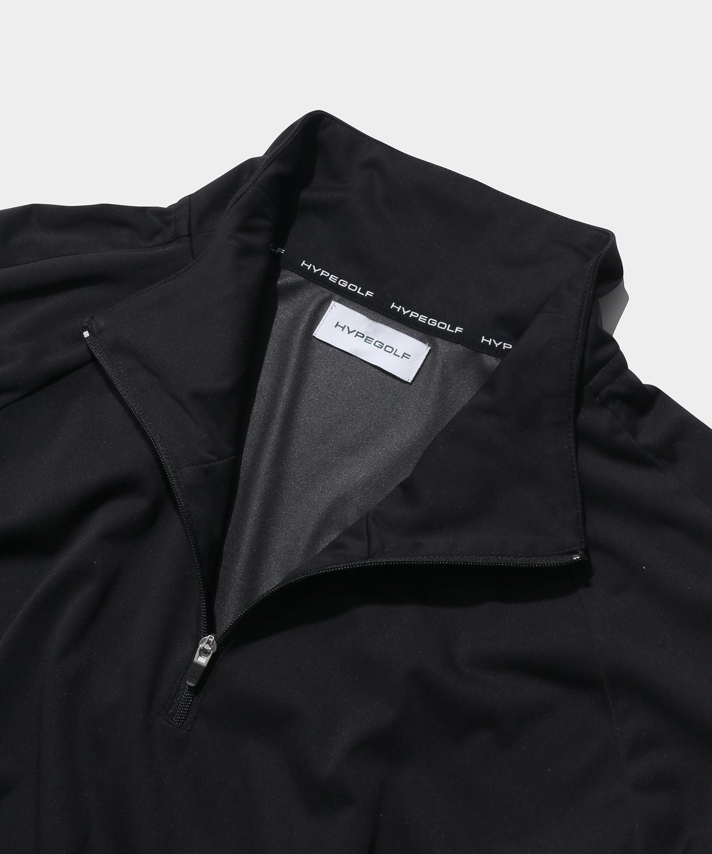 Airshut HALF ZIP SHIRTS BLACK