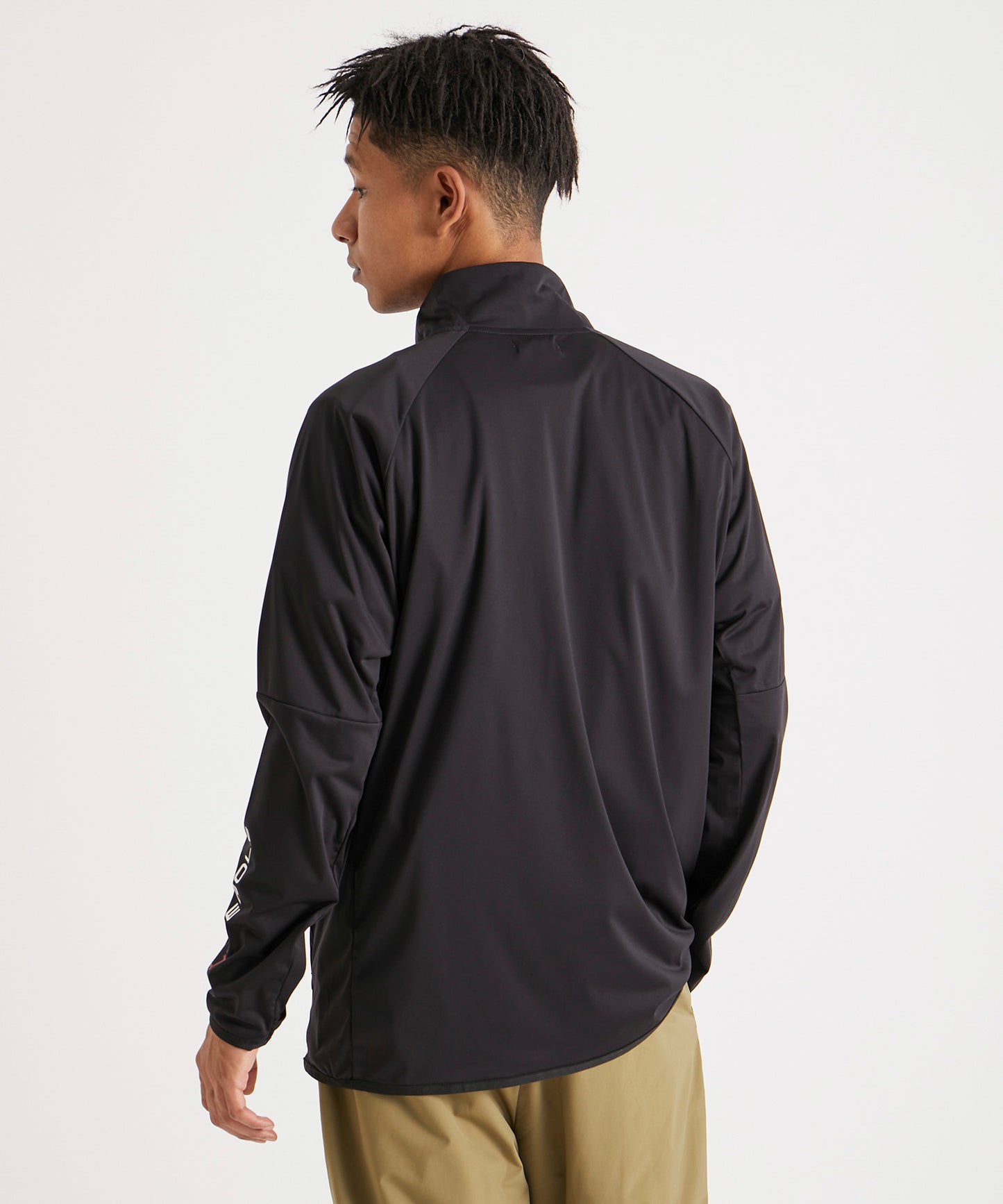 Airshut HALF ZIP SHIRTS BLACK