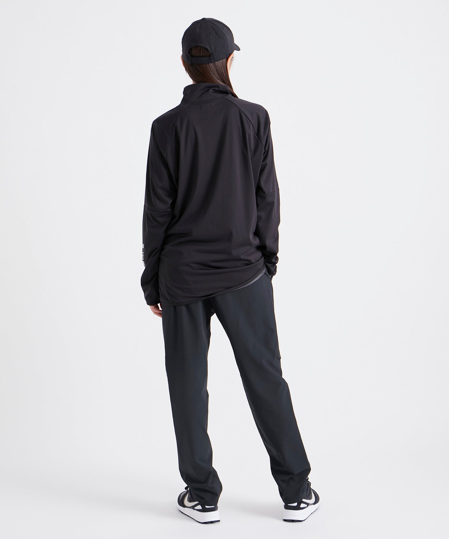 Airshut HALF ZIP SHIRTS BLACK