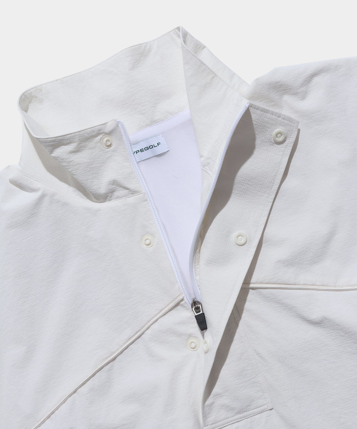 CORDURA RIP STOP HALF ZIP JACKET WHITE