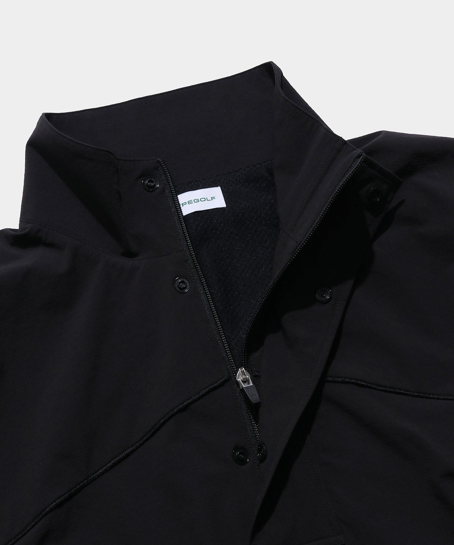 CORDURA RIP STOP HALF ZIP JACKET BLACK