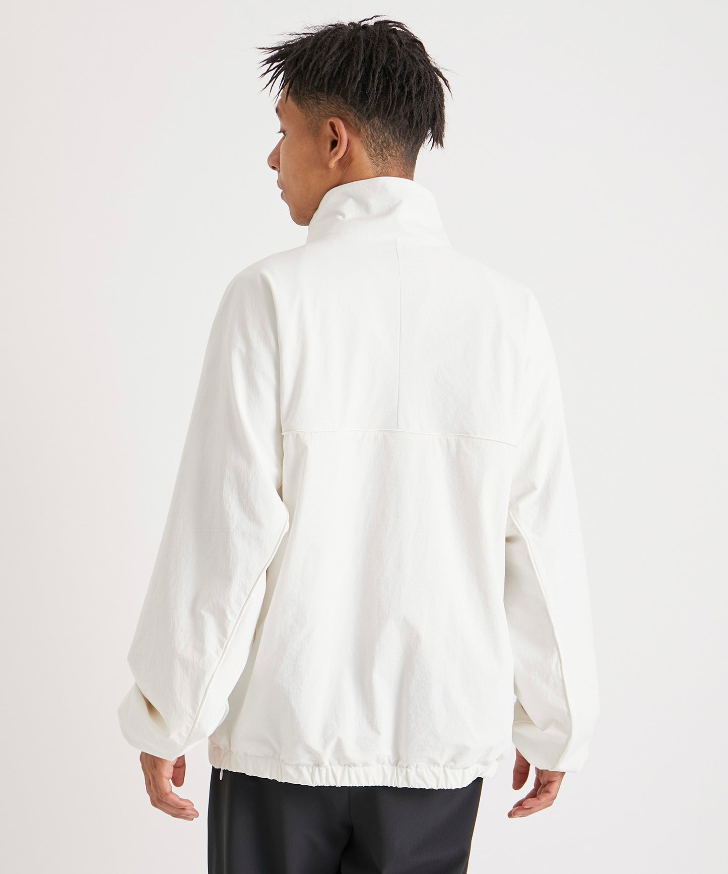 CORDURA RIP STOP HALF ZIP JACKET WHITE