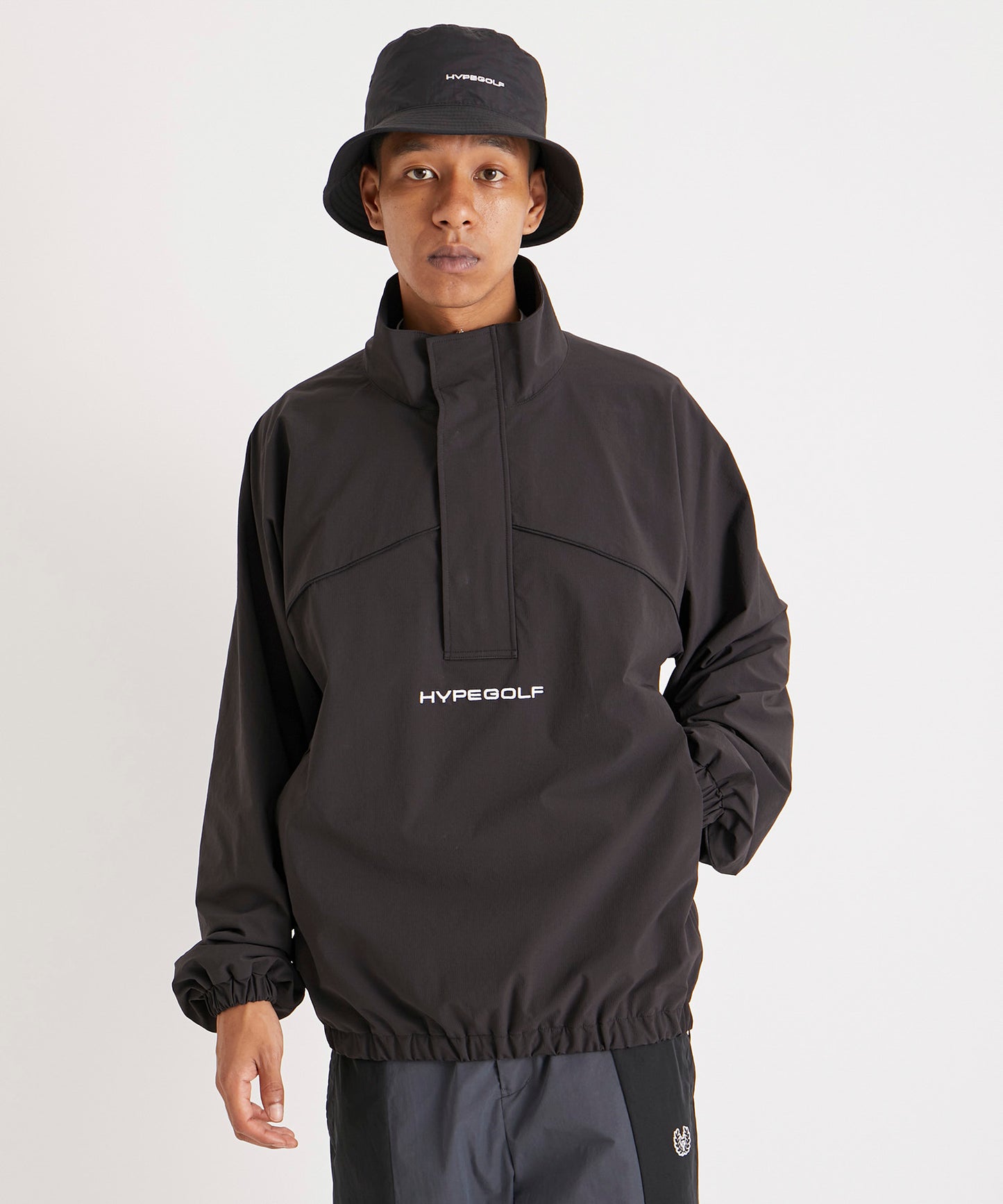 CORDURA RIP STOP HALF ZIP JACKET BLACK