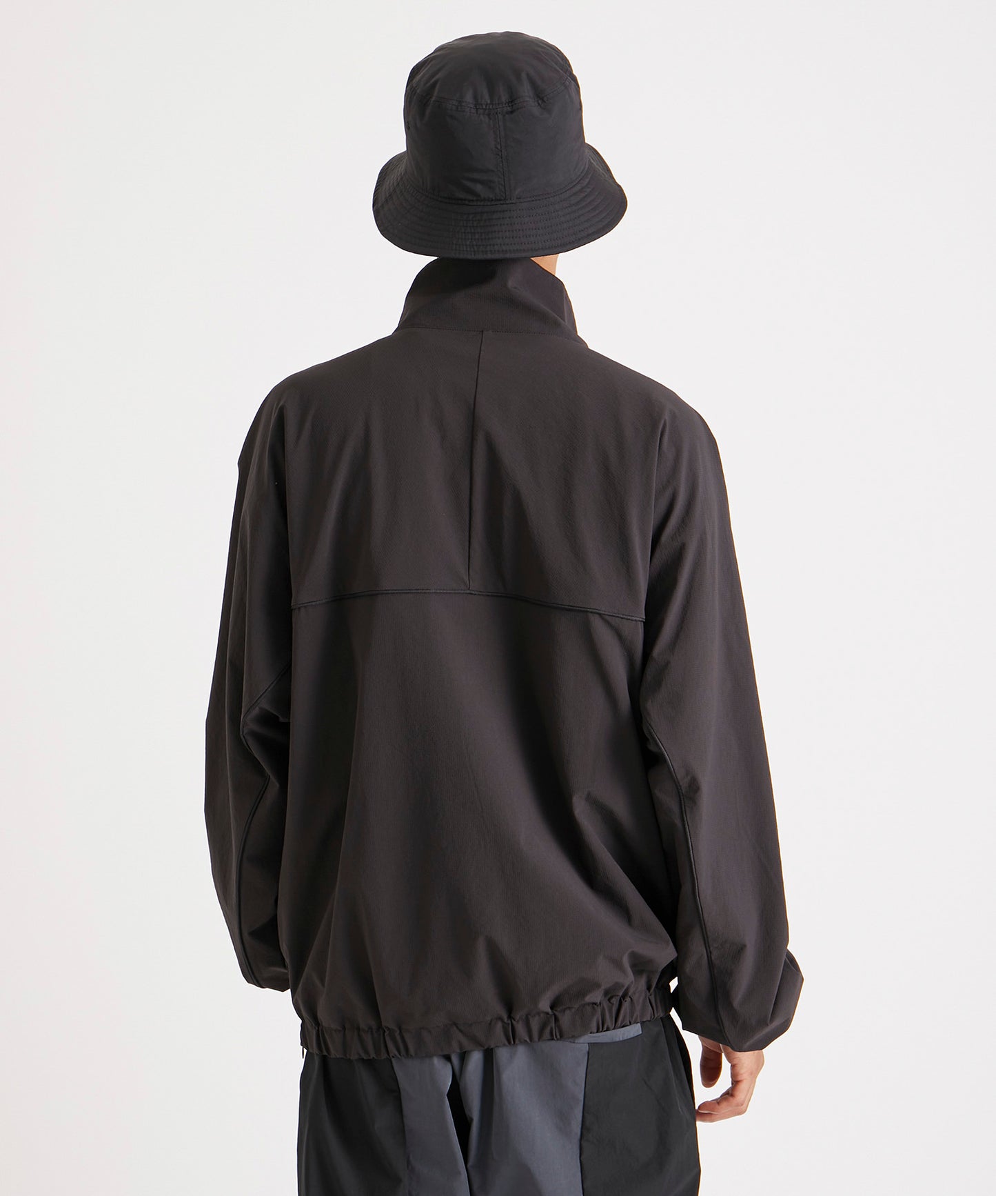 CORDURA RIP STOP HALF ZIP JACKET BLACK