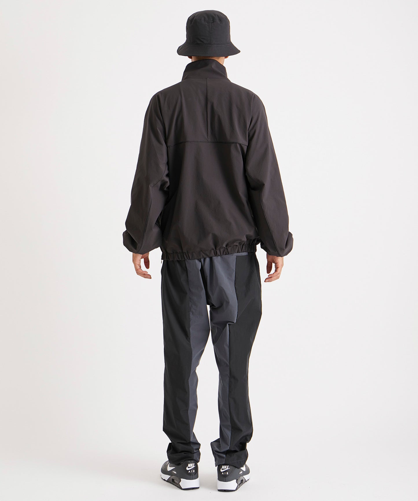 CORDURA RIP STOP HALF ZIP JACKET BLACK