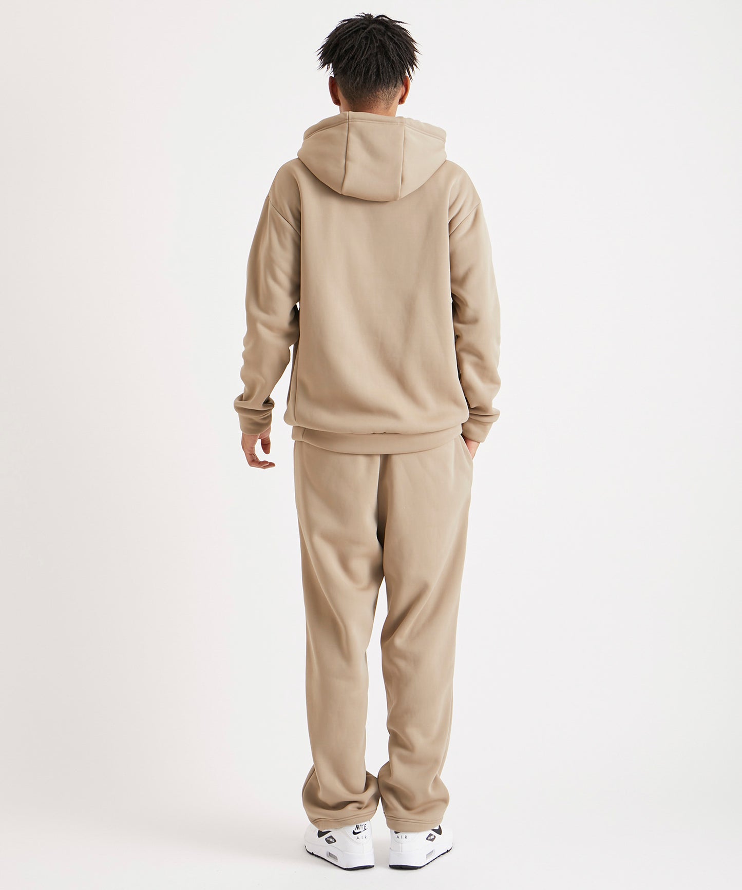 BACK BOA HOODIE BEIGE