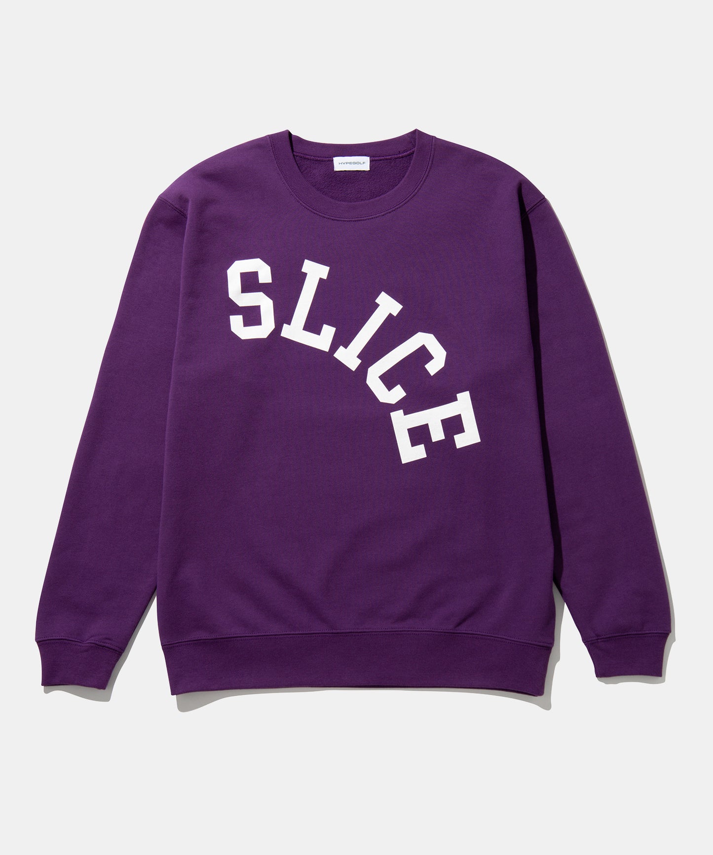 SLICE GOLF SWEATSHIRT PURPLE