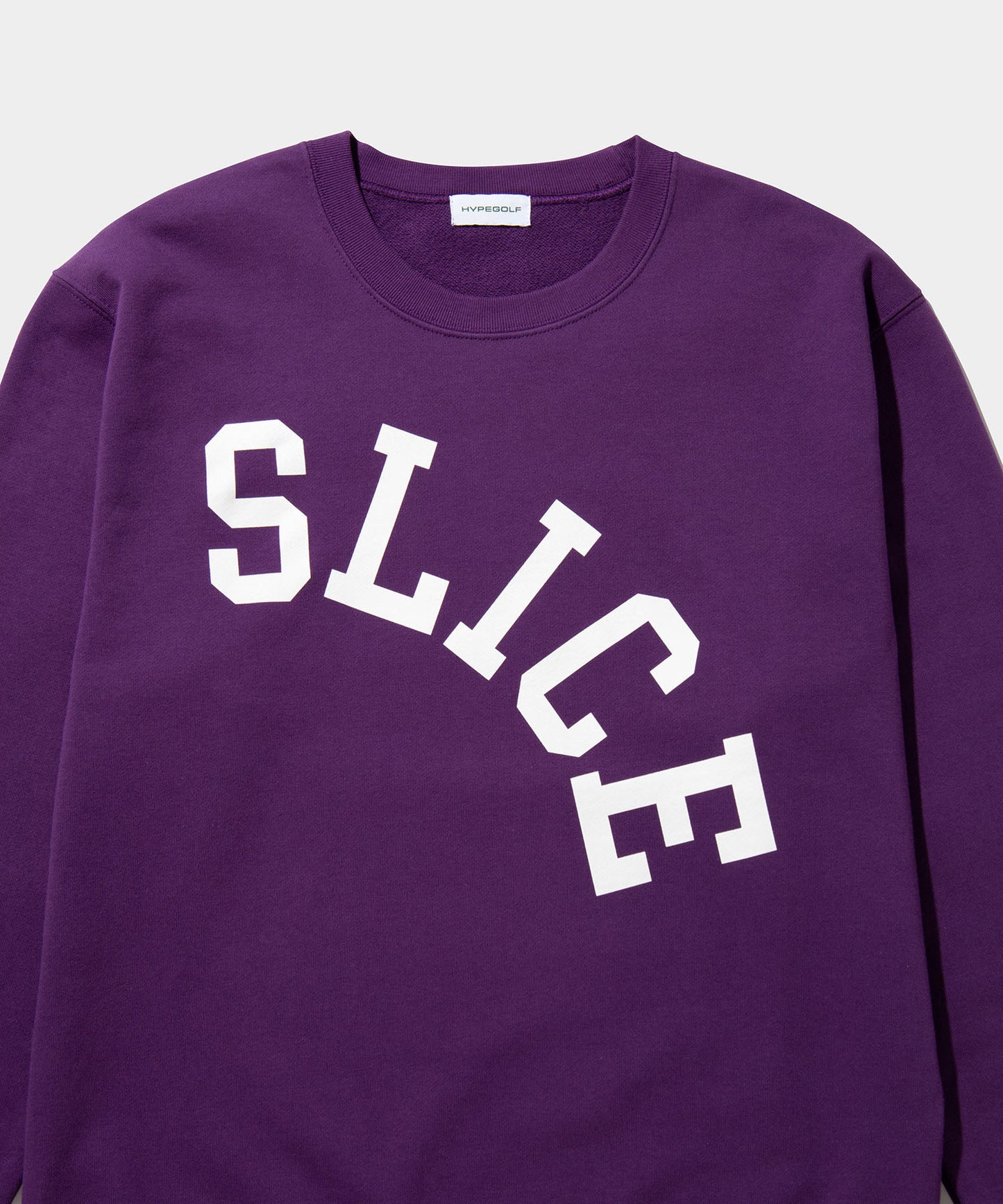 SLICE GOLF SWEATSHIRT PURPLE