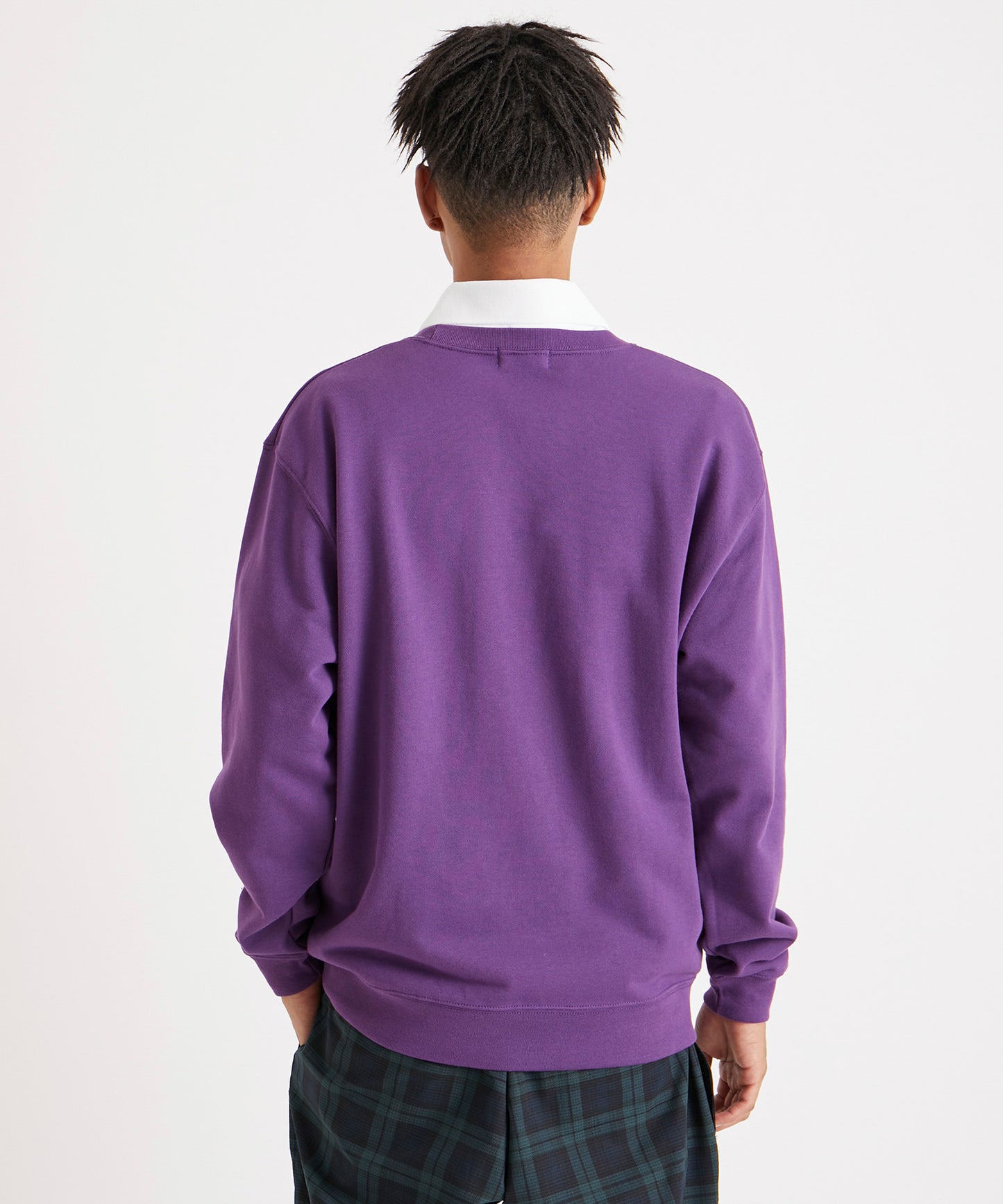 SLICE GOLF SWEATSHIRT PURPLE