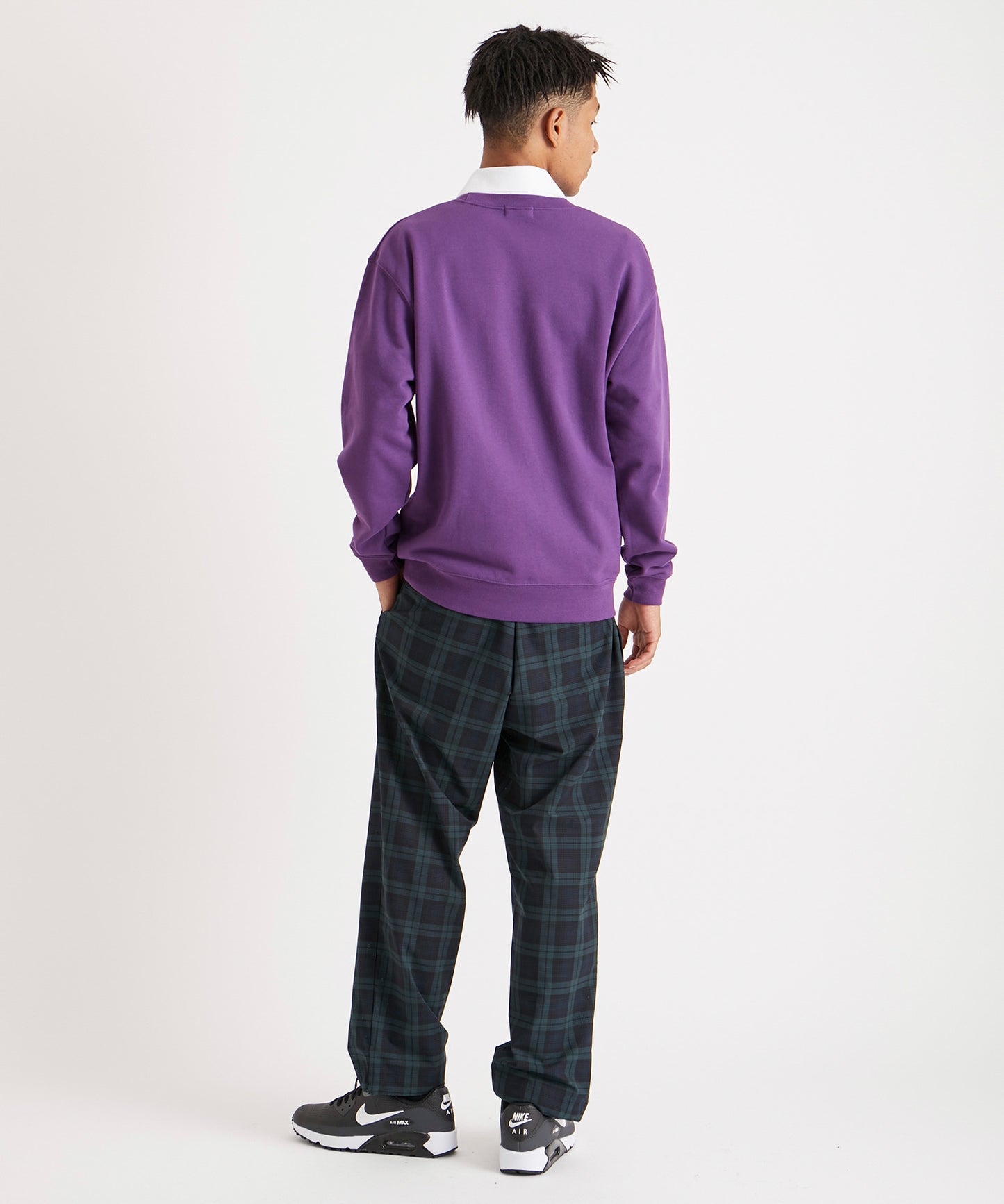 SLICE GOLF SWEATSHIRT PURPLE