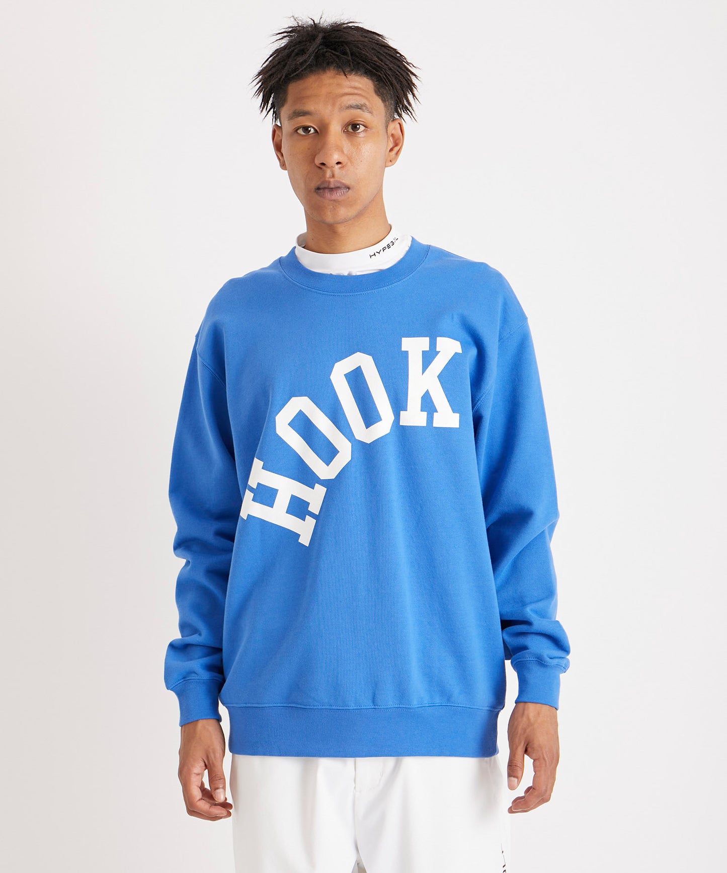 HOOK GOLF SWEATSHIRT BLUE