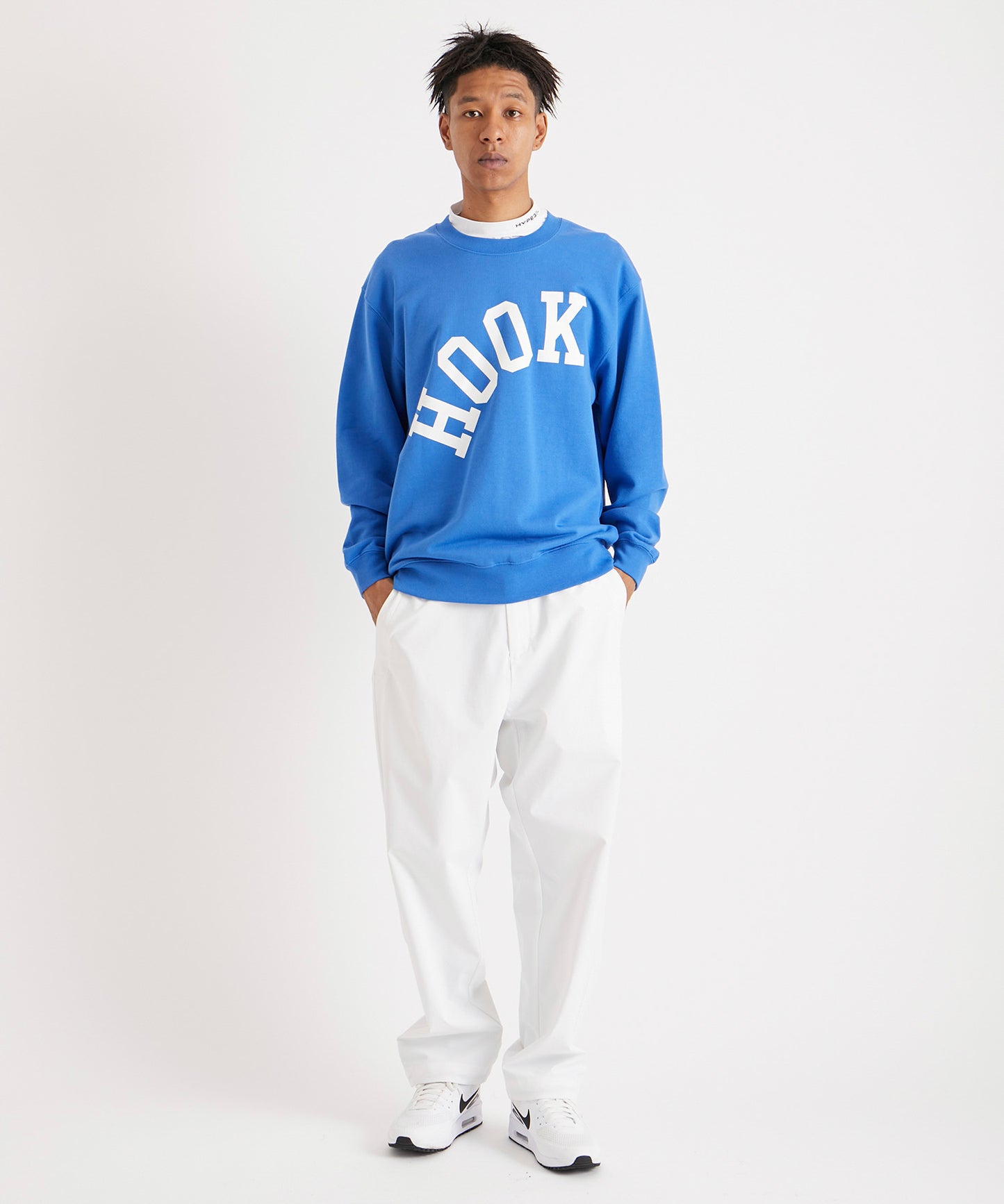 HOOK GOLF SWEATSHIRT BLUE