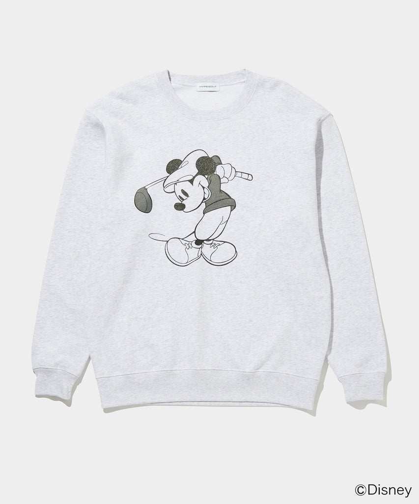 SWEATSHIRT / Mickey Mouse / GRAY