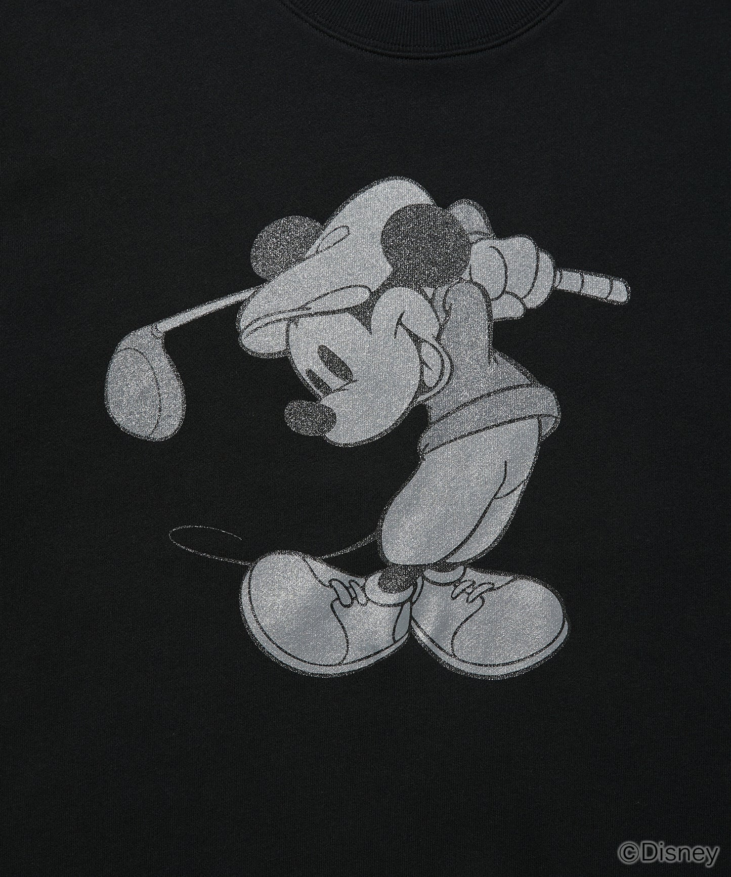 SWEATSHIRT / Mickey Mouse / BLACK