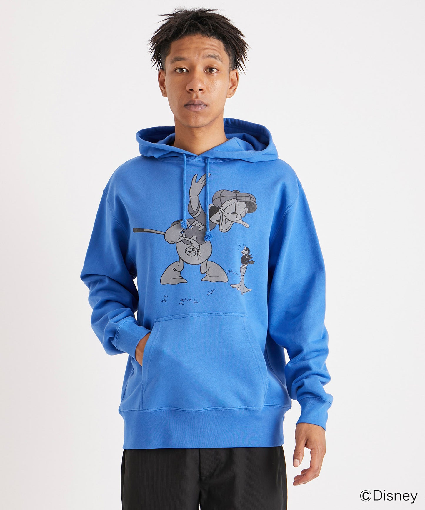 【EC LIMITED】HOODIE / Donald Duck SAX / BLUE