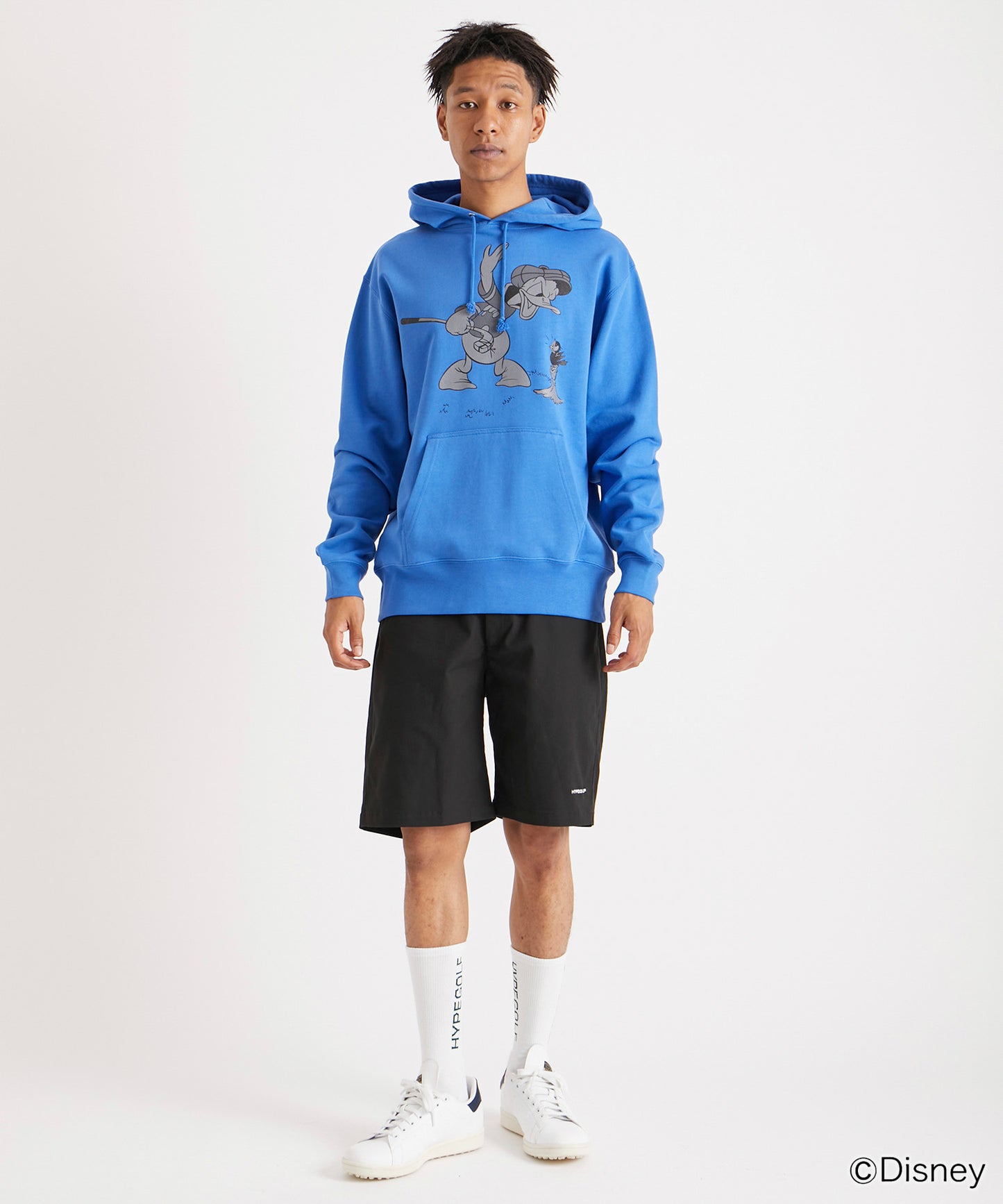 【EC LIMITED】HOODIE / Donald Duck SAX / BLUE