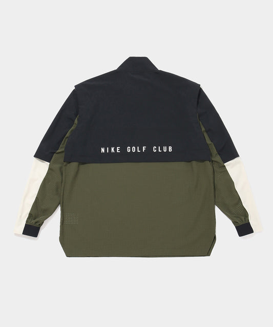 【NIKE】DF NGC ハーフジップ ジャケット BLACK/KHAKI