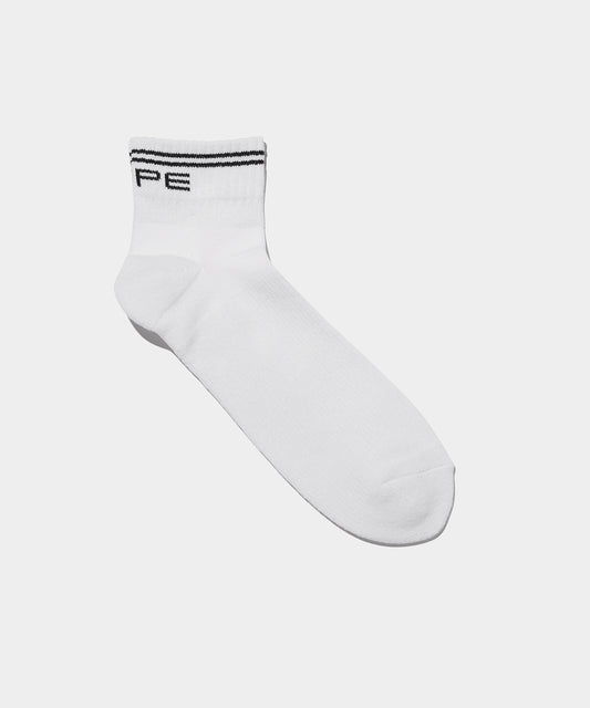 LINED SHORT SOCKS WHITE