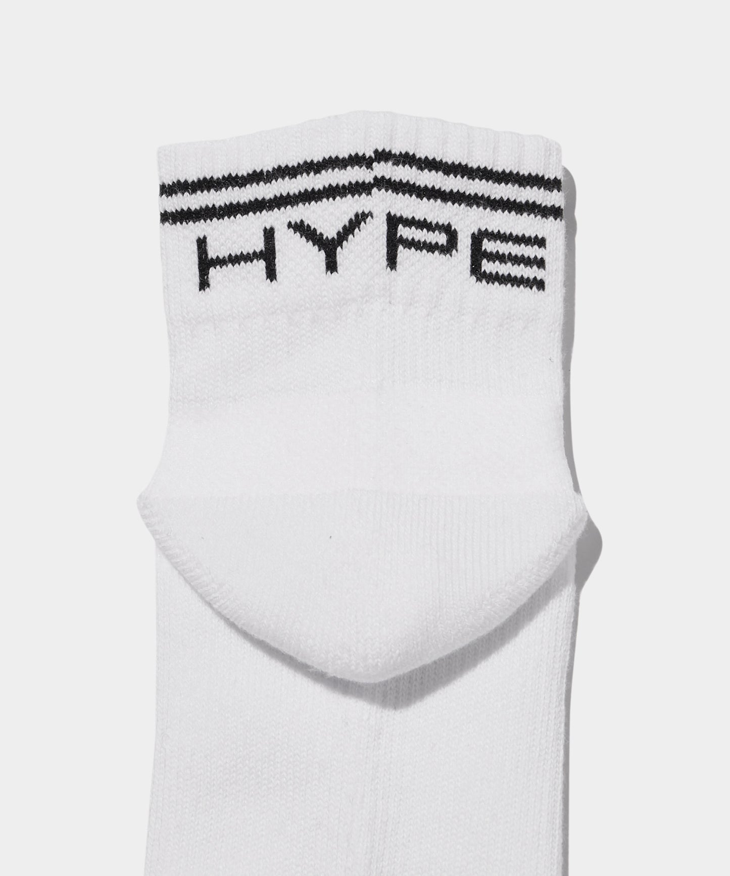 LINED SHORT SOCKS WHITE