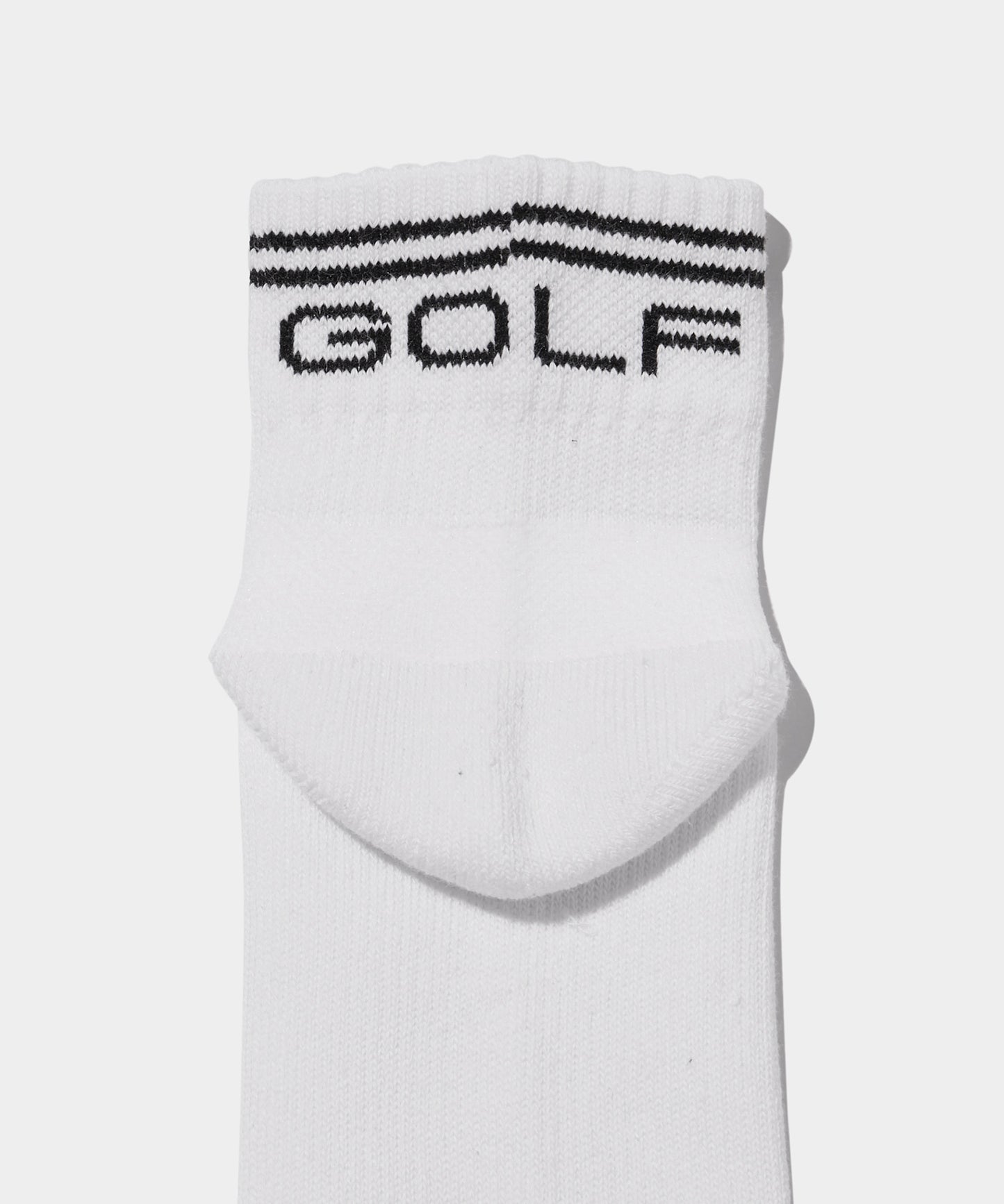 LINED SHORT SOCKS WHITE