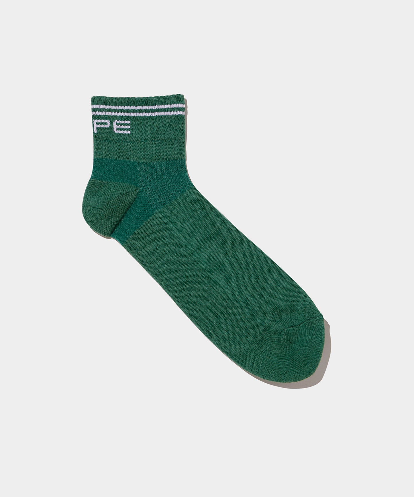 LINED SHORT SOCKS GREEN