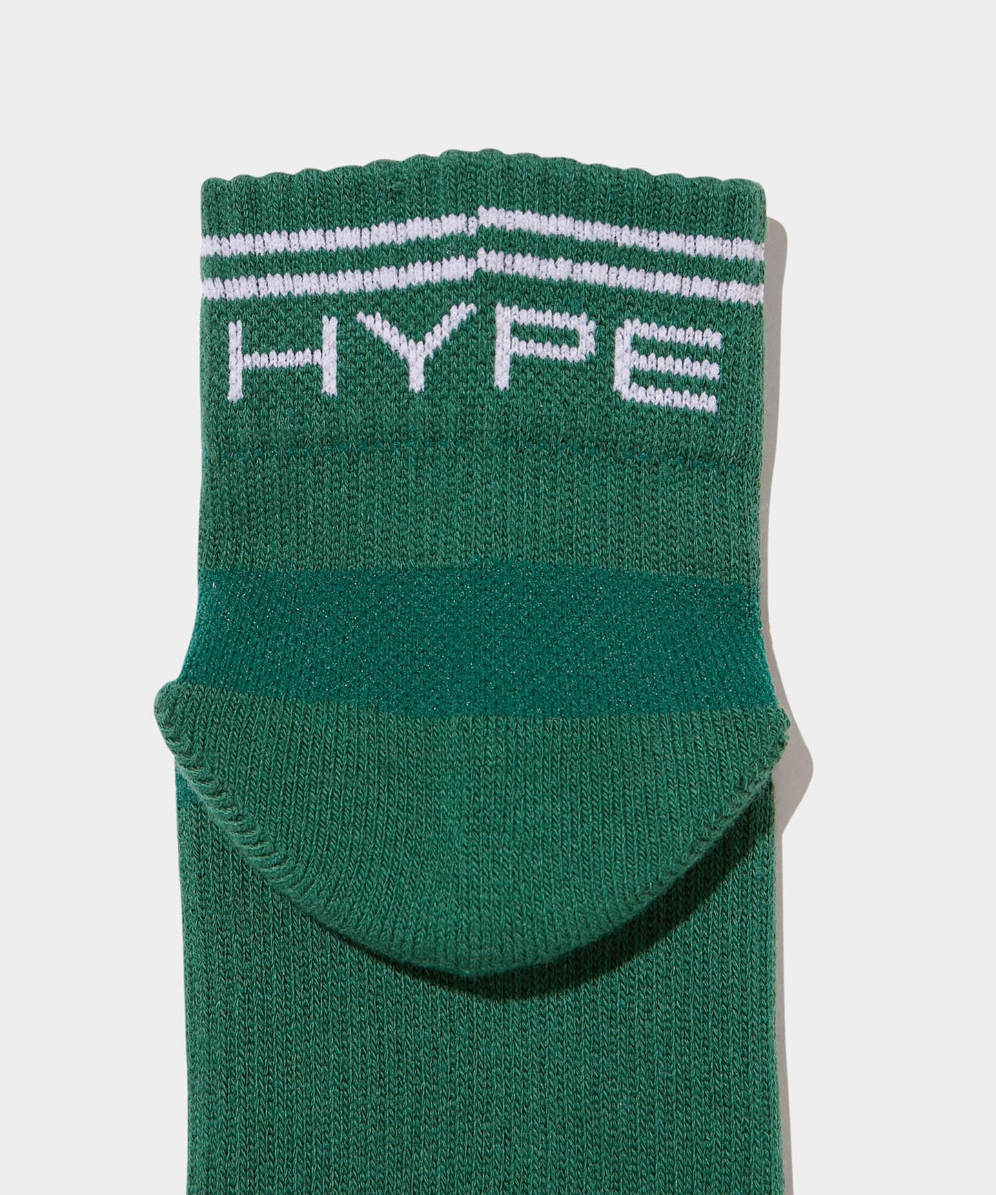 LINED SHORT SOCKS GREEN