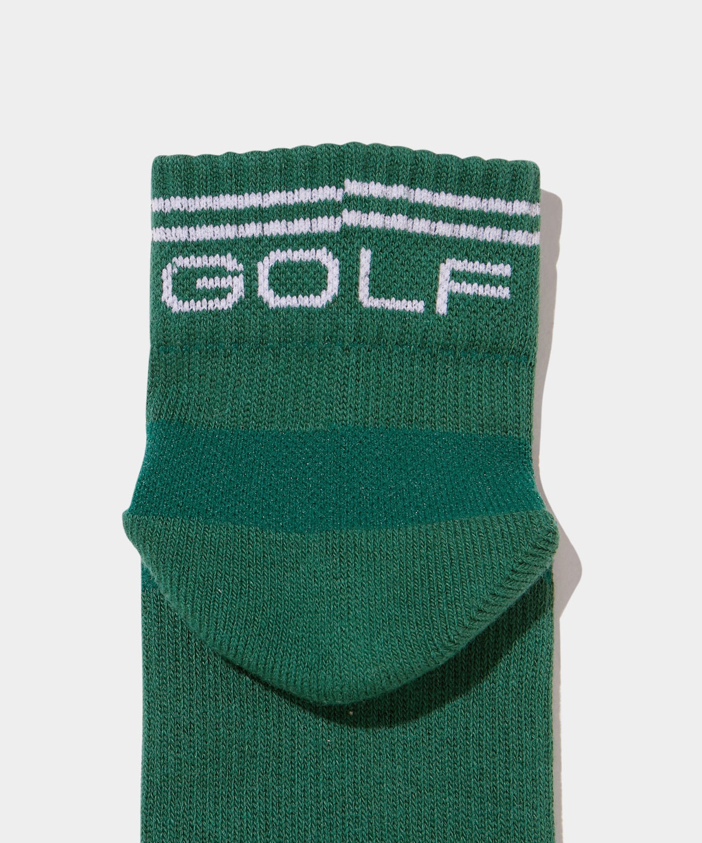 LINED SHORT SOCKS GREEN