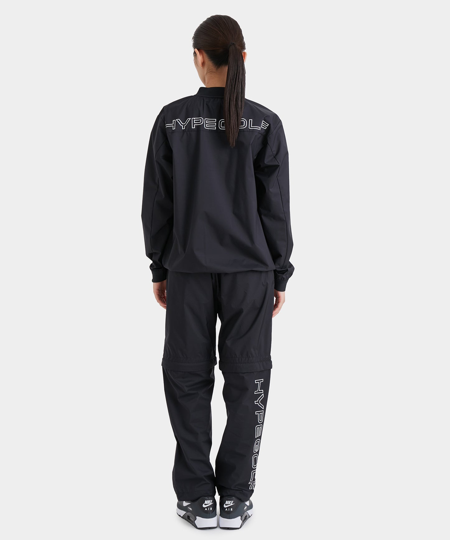 3LAYER DETACHABLE SHELL PANTS BLACK