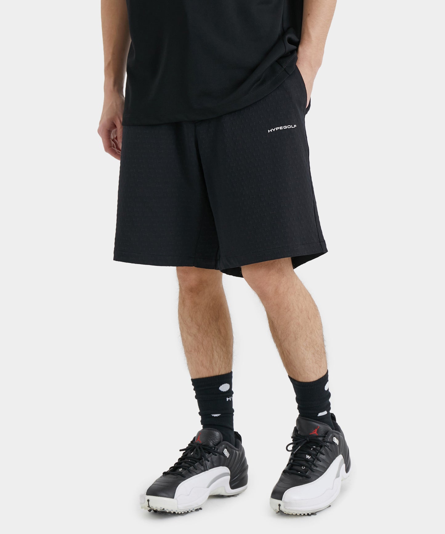 H JACQUARD SHORTS