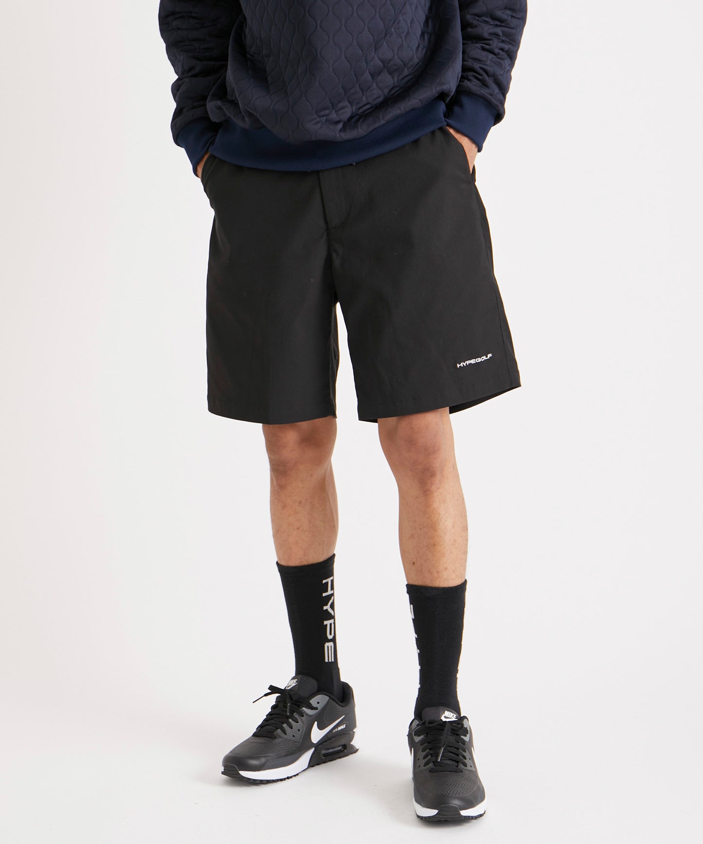 CORDUROY SHORTS BLACK