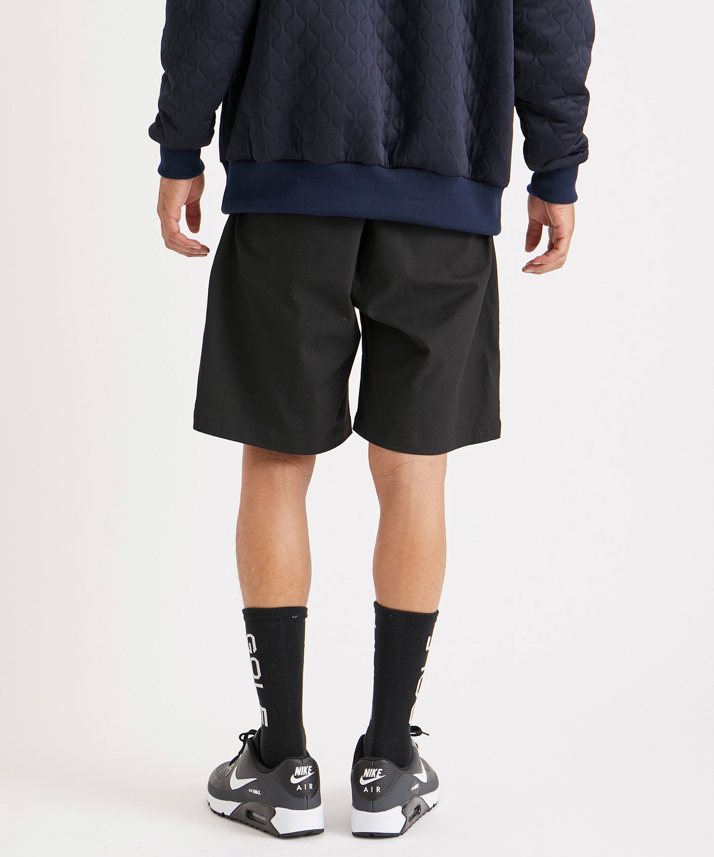 CORDUROY SHORTS BLACK