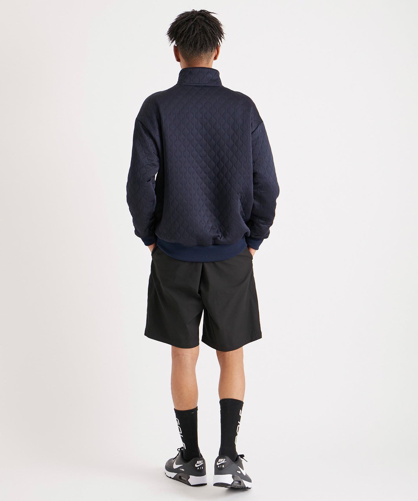 CORDUROY SHORTS BLACK