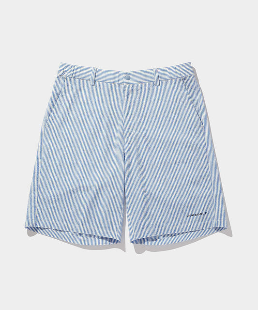 SEERSUCKER SHORTS BLUE