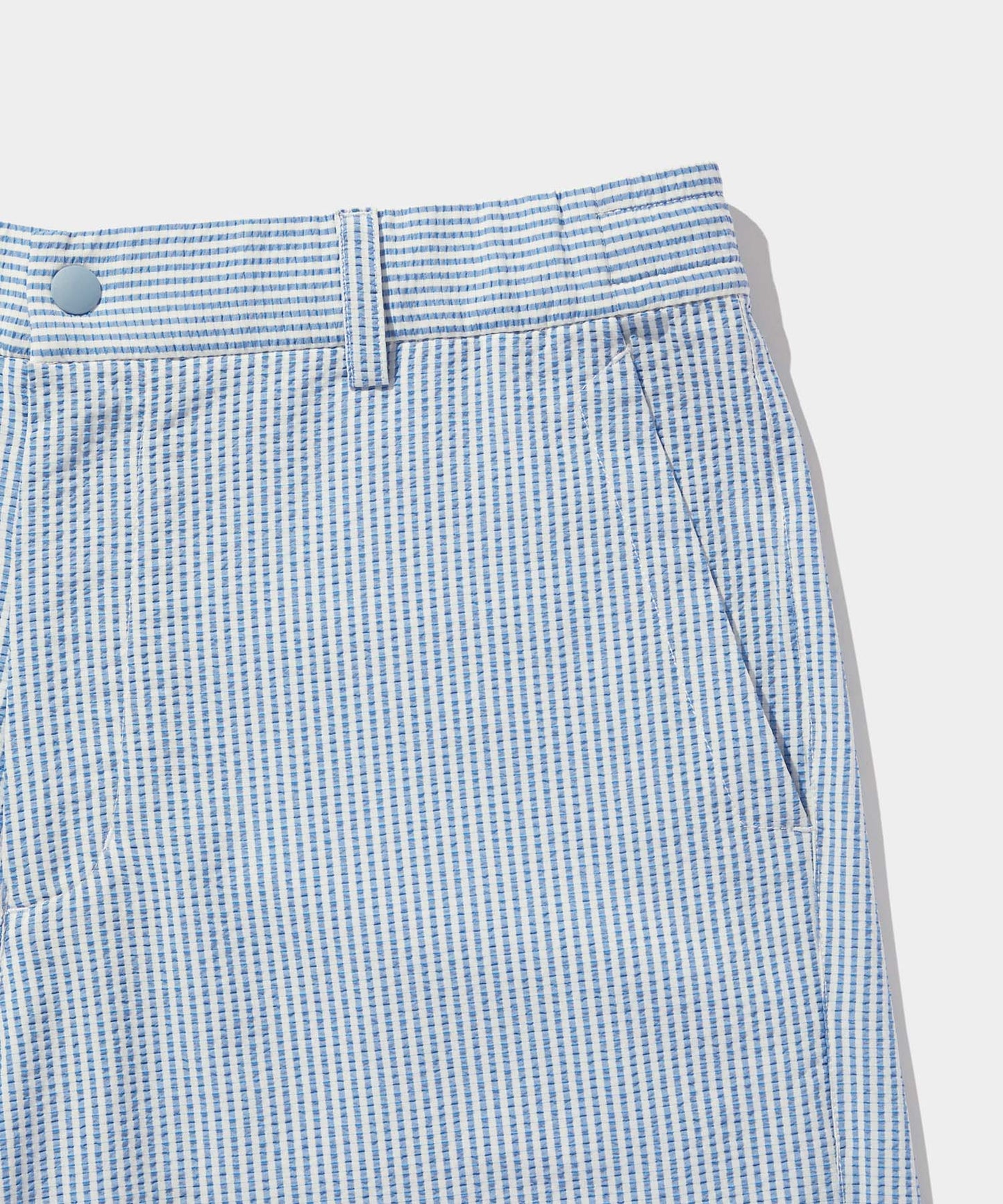 SEERSUCKER SHORTS BLUE