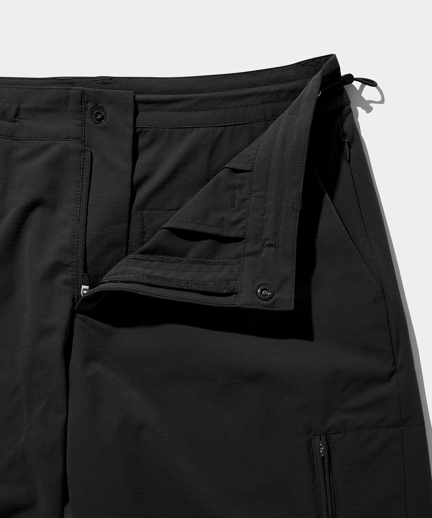 MULTI POCKET SHORTS BLACK