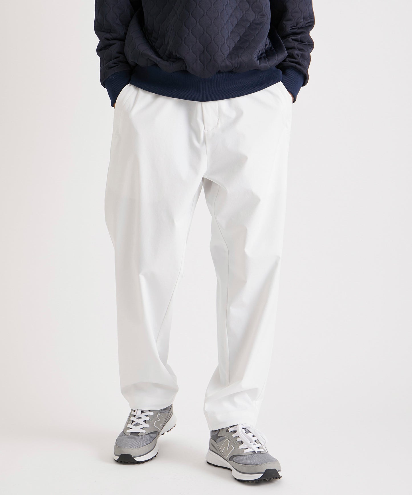 DRAWSTRING PANTS WHITE