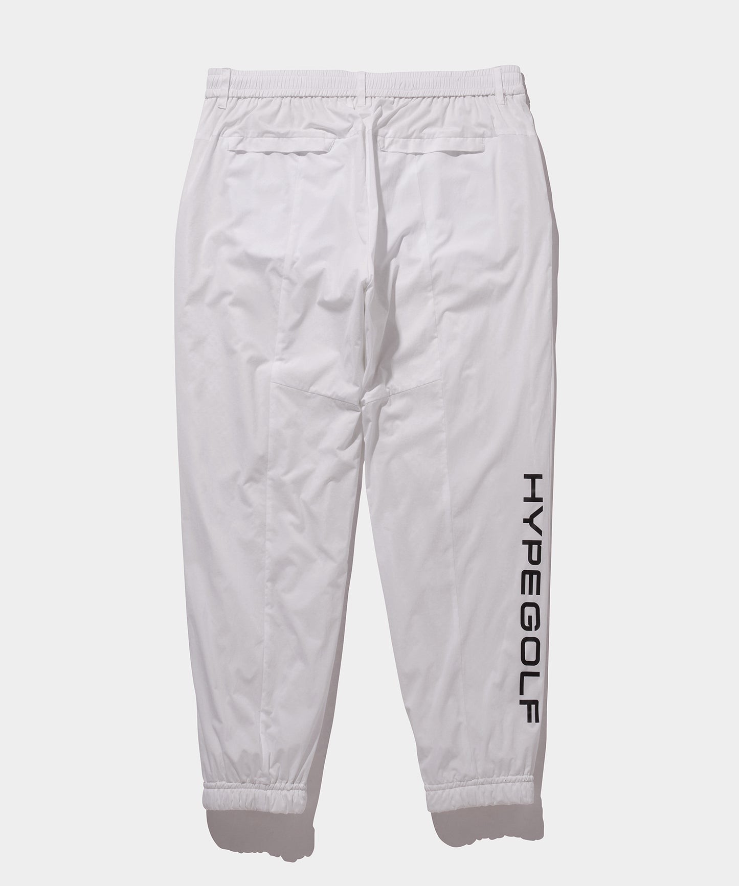 WOVEN NYLON LONG PANTS WHITE