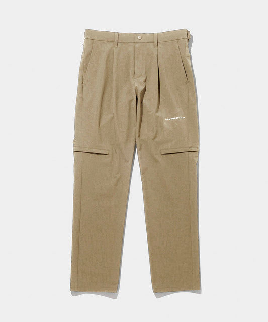 TUCK LONG PANTS BEIGE