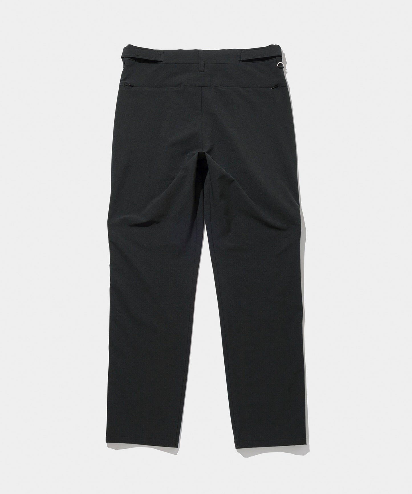 TUCK LONG PANTS BLACK