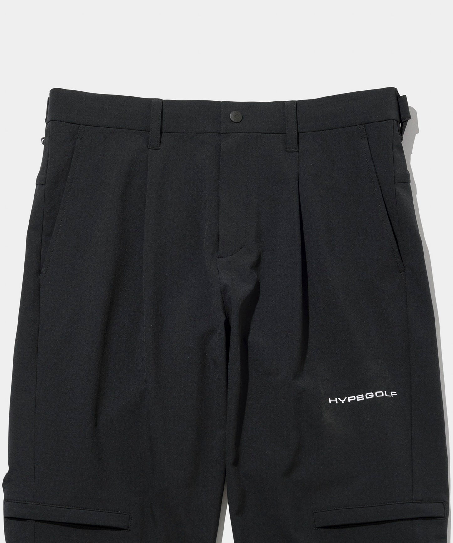 TUCK LONG PANTS BLACK