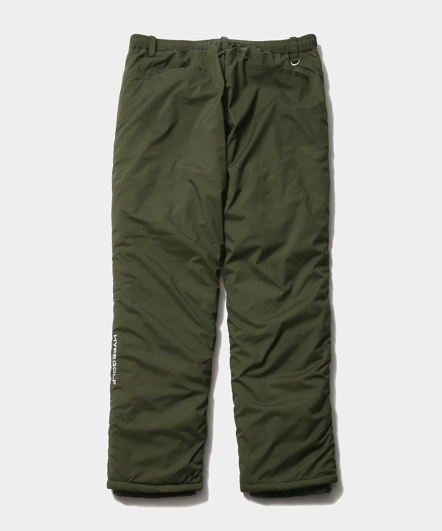 NYLON RIP PUFF LONG PANTS OLIVE