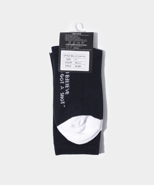 A.P.C.GOLF JEAN SOCKS NAVY