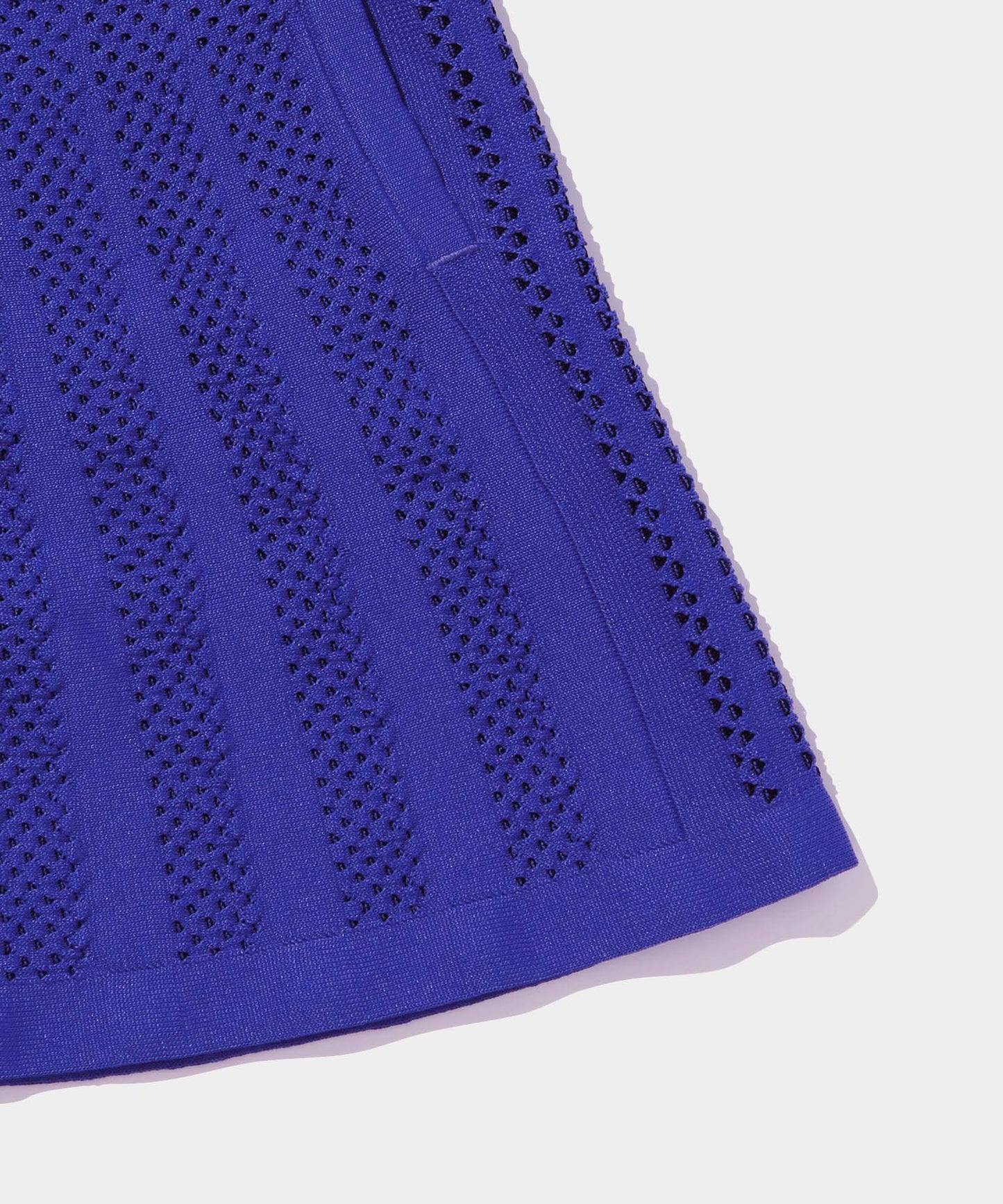 adidas women's PRIMEKNIT ジャカードスカート BLUE